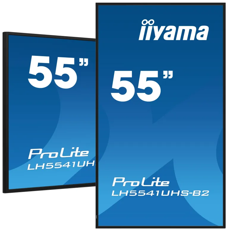 iiyama LH5541UHS-B2 visualizzatore di messaggi Design chiosco 138,7 cm (54.6") LCD 500 cd m² 4K Ultra HD Nero Processore