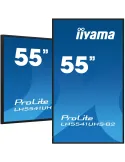 iiyama LH5541UHS-B2 visualizzatore di messaggi Design chiosco 138,7 cm (54.6") LCD 500 cd m² 4K Ultra HD Nero Processore