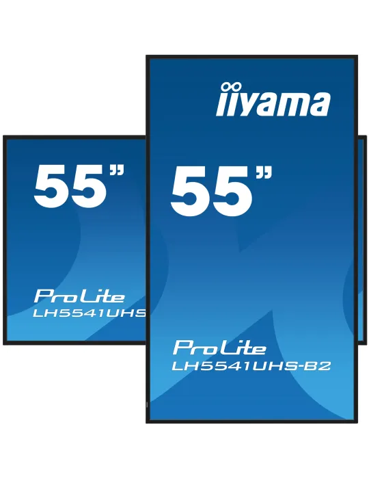 iiyama LH5541UHS-B2 visualizzatore di messaggi Design chiosco 138,7 cm (54.6") LCD 500 cd m² 4K Ultra HD Nero Processore