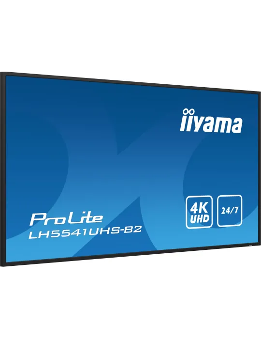 iiyama LH5541UHS-B2 visualizzatore di messaggi Design chiosco 138,7 cm (54.6") LCD 500 cd m² 4K Ultra HD Nero Processore
