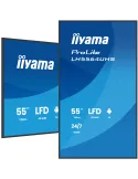 iiyama LH5564UHS-B1AG visualizzatore di messaggi Pannello piatto per segnaletica digitale 139,7 cm (55") Wi-Fi 500 cd m² 4K
