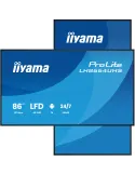 iiyama LH8664UHS-B3AG visualizzatore di messaggi Pannello piatto per segnaletica digitale 2,17 m (85.6") Wi-Fi 500 cd m² 4K