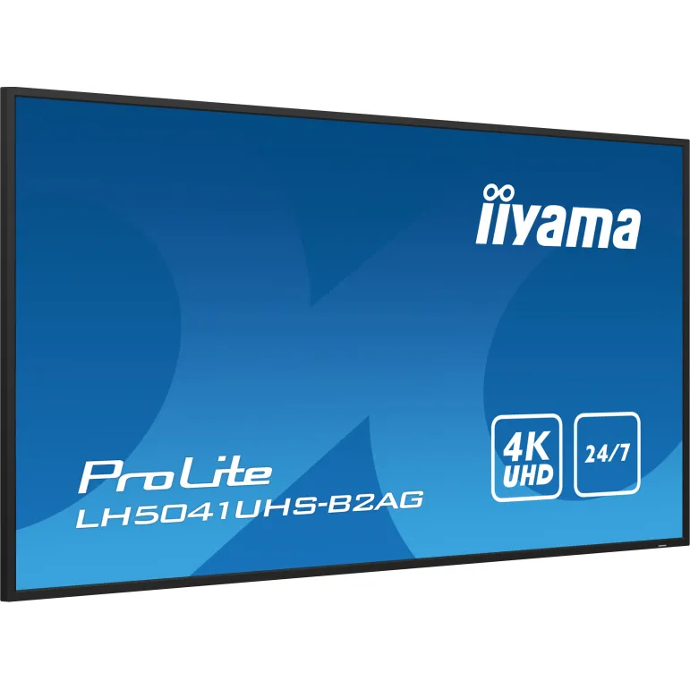iiyama LH5041UHS-B2AG visualizzatore di messaggi Pannello piatto per segnaletica digitale 127 cm (50") LCD 500 cd m² 4K Ultra
