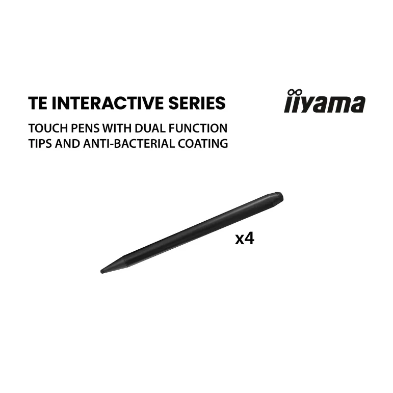 iiyama TE6513A-B2AG visualizzatore di messaggi Pannello piatto interattivo 163,8 cm (64.5") Wi-Fi 500 cd m² 4K Ultra HD Nero