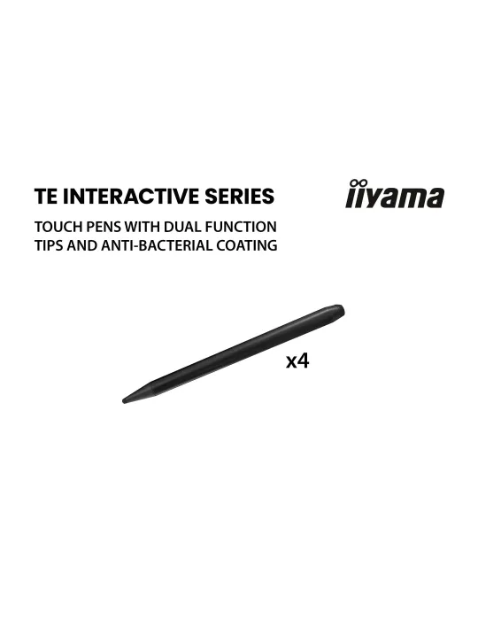 iiyama TE6513A-B2AG visualizzatore di messaggi Pannello piatto interattivo 163,8 cm (64.5") Wi-Fi 500 cd m² 4K Ultra HD Nero