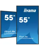 iiyama LH5565UHSB-B1 visualizzatore di messaggi Design chiosco 138,7 cm (54.6") LED Wi-Fi 800 cd m² 4K Ultra HD Nero Processore
