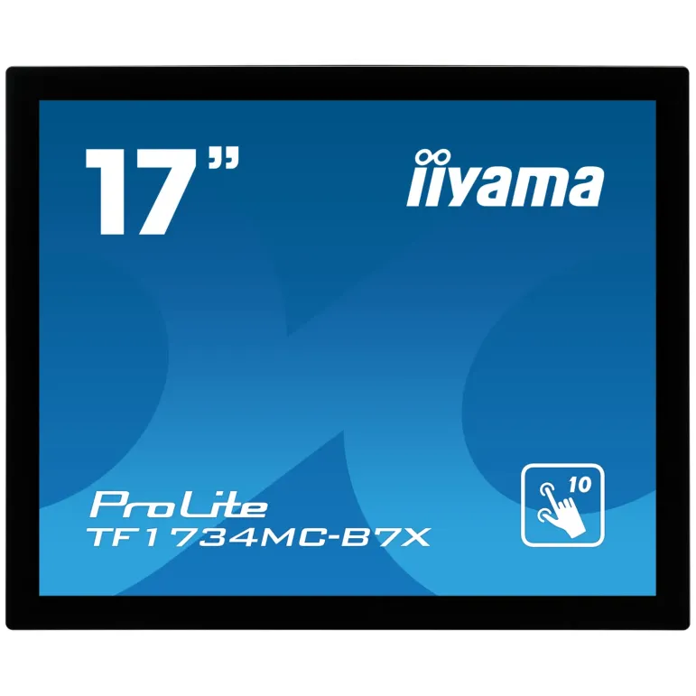 iiyama TF1734MC-B7X Monitor PC 43,2 cm (17") 1280 x 1024 Pixel SXGA LED Touch screen Nero