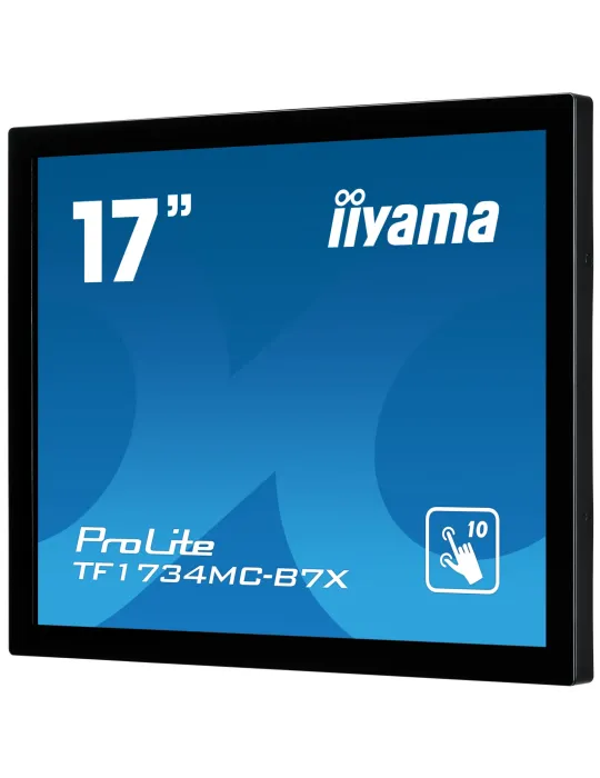 iiyama TF1734MC-B7X Monitor PC 43,2 cm (17") 1280 x 1024 Pixel SXGA LED Touch screen Nero