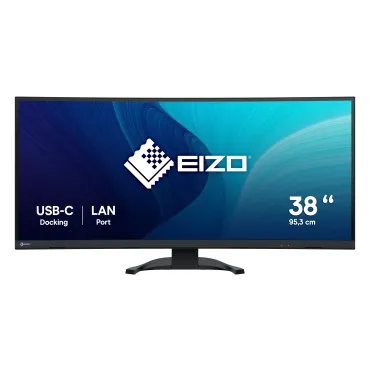 EIZO FlexScan EV3851X monitor 37,5" Curvo UltraWide per Post-Produzione e Video-Editing - NERO