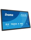 iiyama TW2223AS-B3P visualizzatore di messaggi Pannello piatto interattivo 54,6 cm (21.5") Wi-Fi 450 cd m² Full HD Nero Touch