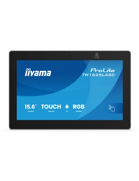 iiyama TW1625LASC-B3PNR espositore per sale riunioni 39,6 cm (15.6") 1920 x 1080 Pixel LED Wi-Fi 6 (802.11ax), Wi-Fi 5