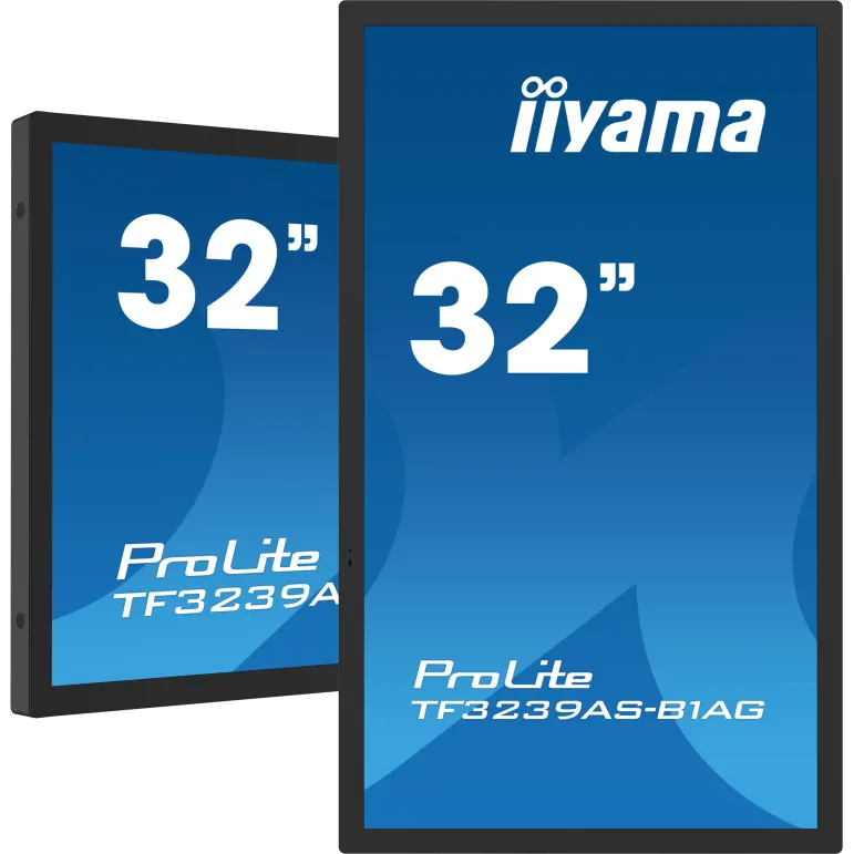 iiyama TF3239AS-B1AG Monitor PC 80 cm (31.5") 1920 x 1080 Pixel Full HD LED Touch screen Nero