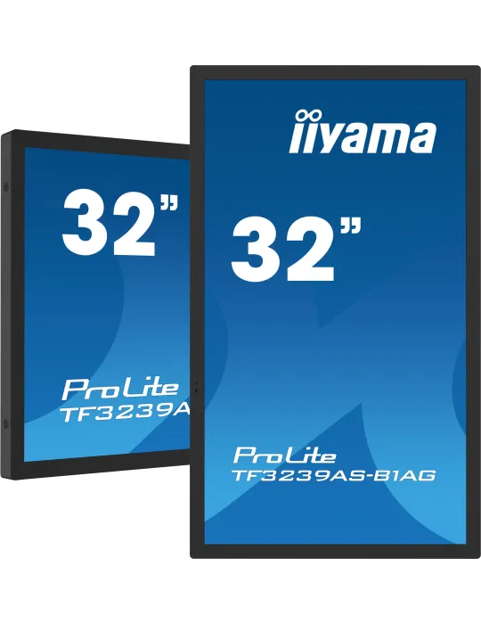 iiyama TF3239AS-B1AG Monitor PC 80 cm (31.5") 1920 x 1080 Pixel Full HD LED Touch screen Nero