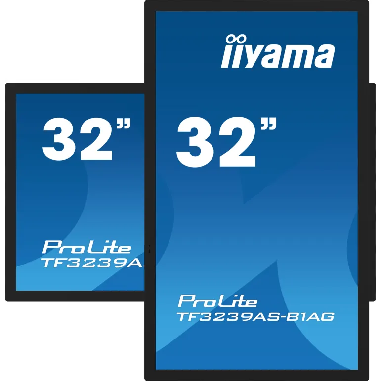 iiyama TF3239AS-B1AG Monitor PC 80 cm (31.5") 1920 x 1080 Pixel Full HD LED Touch screen Nero
