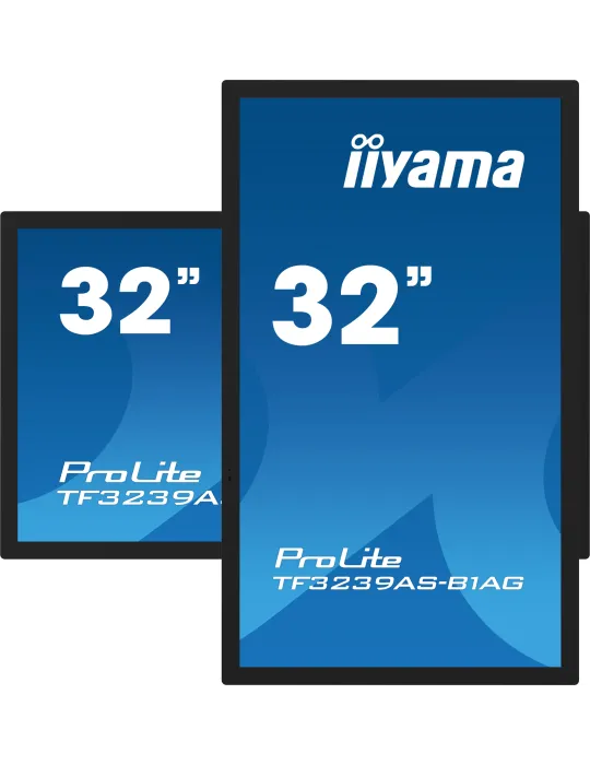 iiyama TF3239AS-B1AG Monitor PC 80 cm (31.5") 1920 x 1080 Pixel Full HD LED Touch screen Nero
