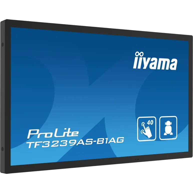 iiyama TF3239AS-B1AG Monitor PC 80 cm (31.5") 1920 x 1080 Pixel Full HD LED Touch screen Nero