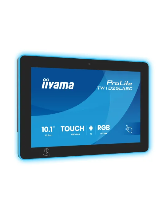 iiyama ProLite TW1025LASC-B3PNR Monitor PC 25,6 cm (10.1") 1280 x 800 Pixel WXGA LED Touch screen Multi utente Nero
