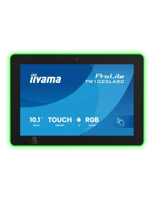 iiyama ProLite TW1025LASC-B3PNR Monitor PC 25,6 cm (10.1") 1280 x 800 Pixel WXGA LED Touch screen Multi utente Nero