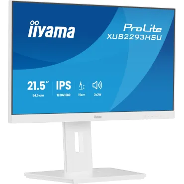 iiyama ProLite XUB2293HSU-W7 Monitor PC 54,6 cm (21.5") 1920 x 1080 Pixel Full HD LED Bianco