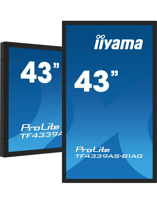 iiyama TF4339AS-B1AG Monitor PC 108 cm (42.5") 3840 x 2160 Pixel 4K Ultra HD LED Touch screen Nero