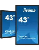 iiyama TF4339AS-B1AG Monitor PC 108 cm (42.5") 3840 x 2160 Pixel 4K Ultra HD LED Touch screen Nero