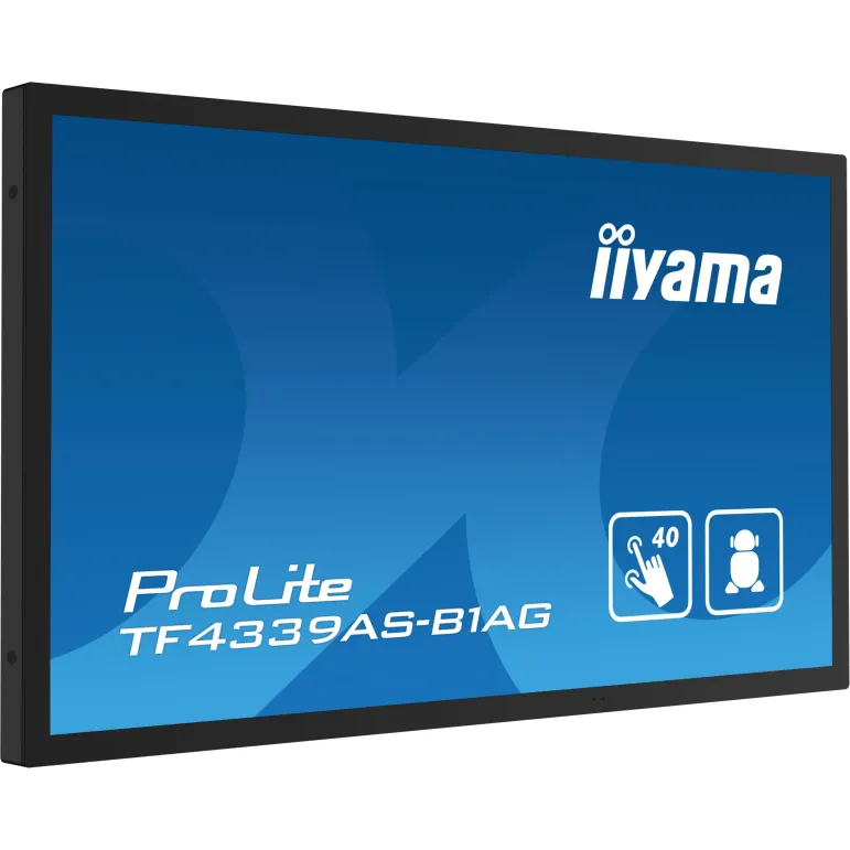 iiyama TF4339AS-B1AG Monitor PC 108 cm (42.5") 3840 x 2160 Pixel 4K Ultra HD LED Touch screen Nero
