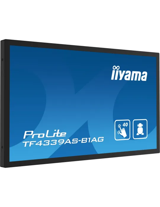iiyama TF4339AS-B1AG Monitor PC 108 cm (42.5") 3840 x 2160 Pixel 4K Ultra HD LED Touch screen Nero