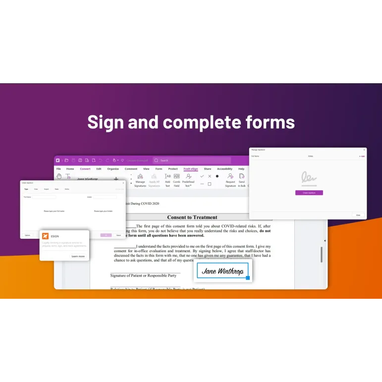 Foxit PDF Editor 14 - versione perpetua senza scadenza - modifica professionale di PDF per Windows e macOS