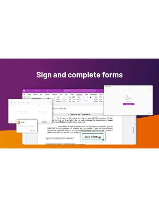 Foxit PDF Editor 14 - versione perpetua senza scadenza - modifica professionale di PDF per Windows e macOS