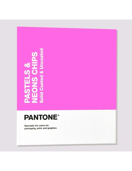 Pantone Pastels & Neons Chips - Coated & Uncoated