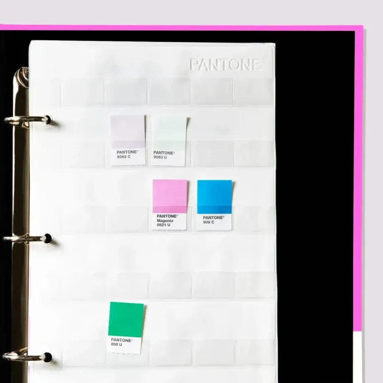 Pantone Pastels & Neons Chips - Coated & Uncoated