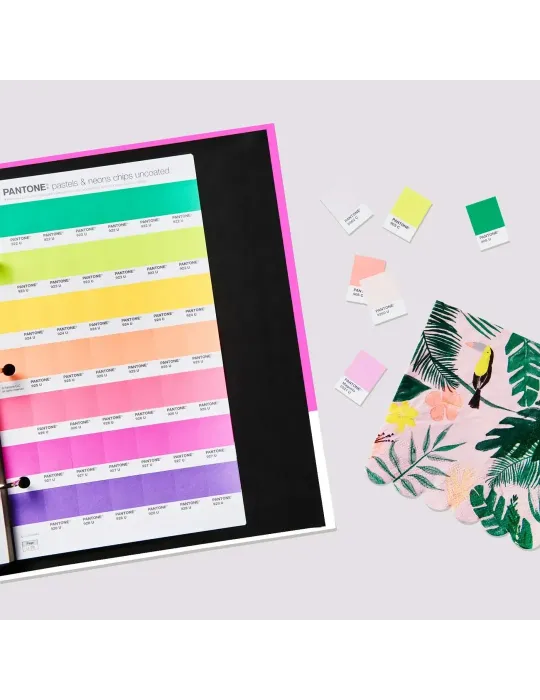 Pantone Pastels & Neons Chips - Coated & Uncoated