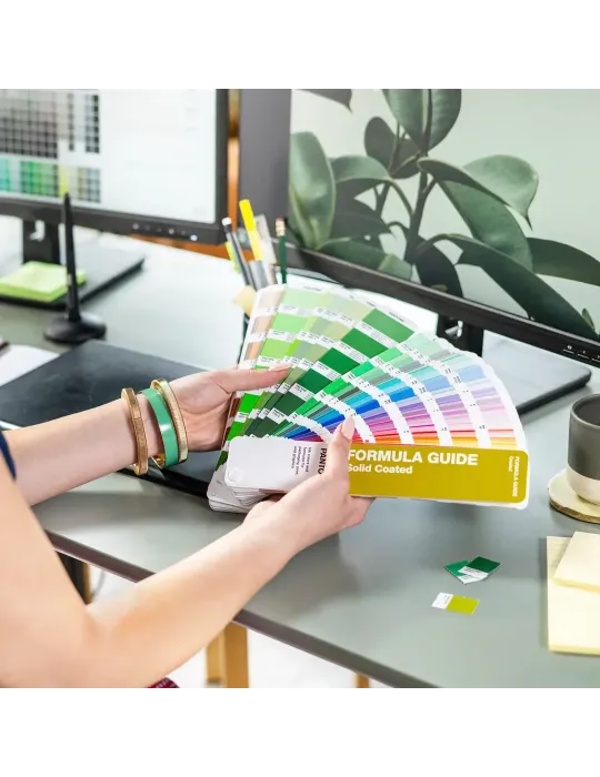 Pantone Solid Guide Set - Formula Guide Coated & Uncoated, Pastels & Neons Guide, Metallic Guide