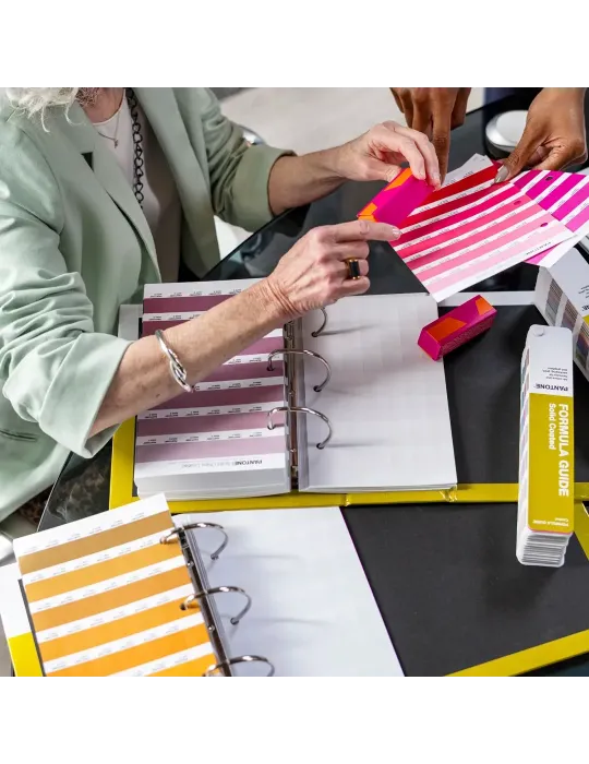 Pantone Solid Color Set - Formula Guide & Solid Chips - Coated & Uncoated