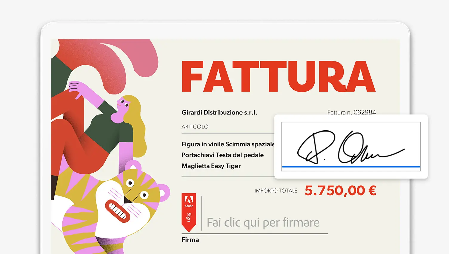 Compila e firma i moduli