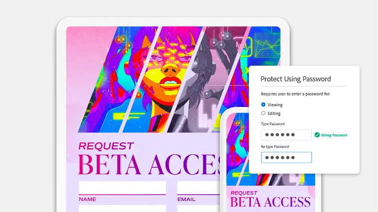 Aggiungi una password durante l'esportazione del file