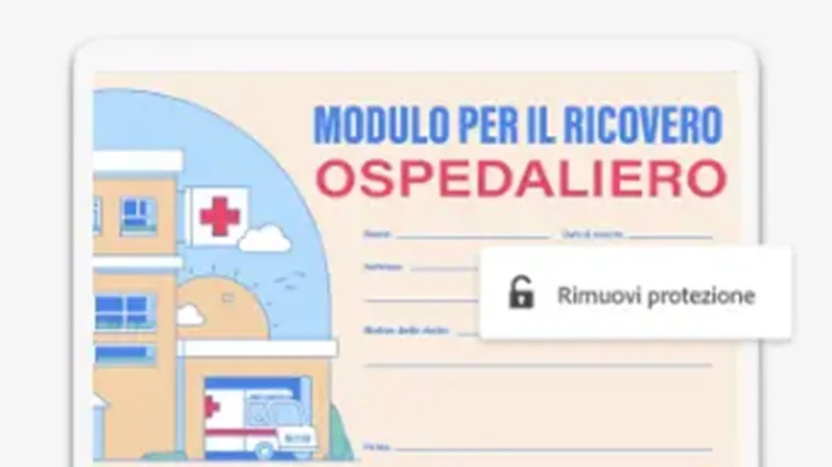 Disattiva la protezione tramite password